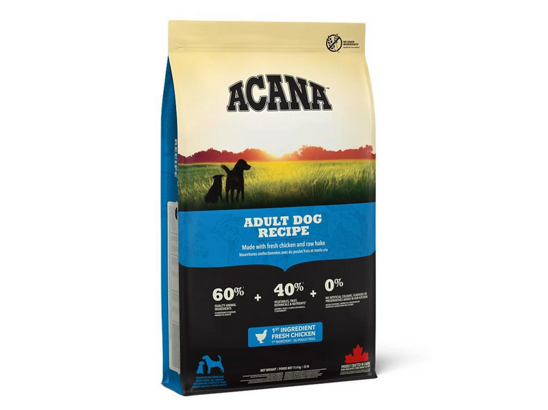 Acana Adult Dog Recipe Dry Dog Food 11.4 kg