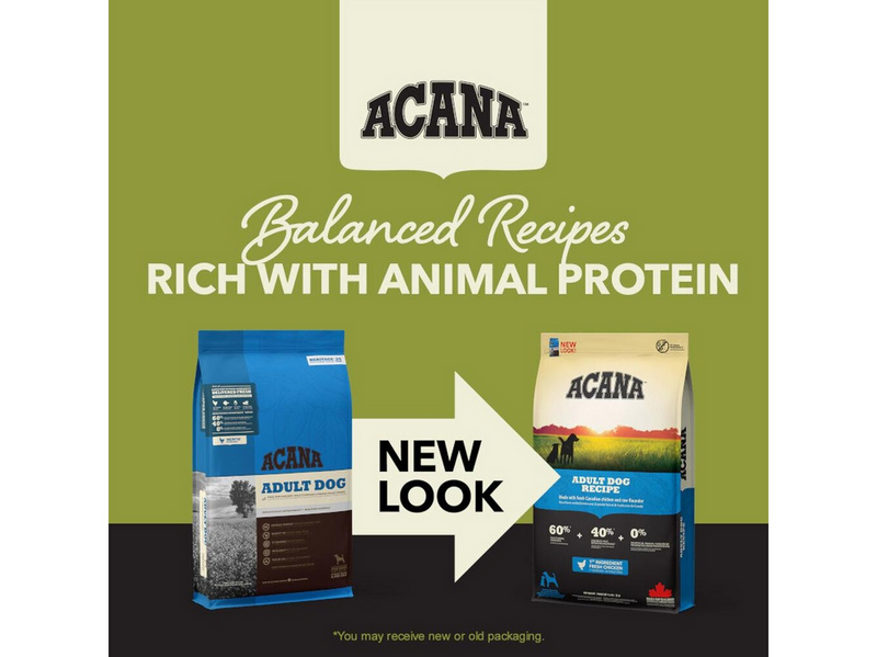 Acana Adult Dog Recipe Dry Dog Food 11.4 kg