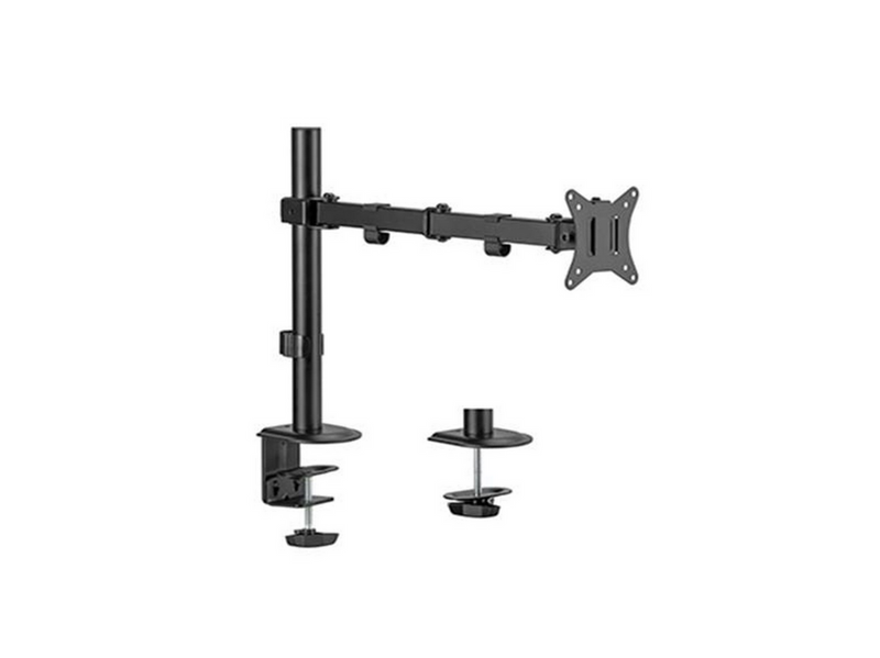 Gembird Monitor Arm Pole - Adjustable desk arm 1-display 17"-32"