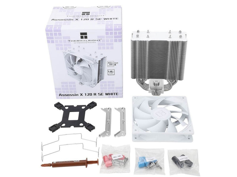 Thermalright Assassin X 120 Refined SE White - CPU-Luftkühler - Max 26 dBA