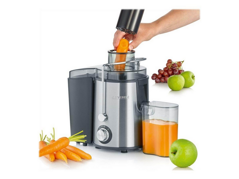 SEVERIN ES 3566 - juice extractor - stainless steel/black