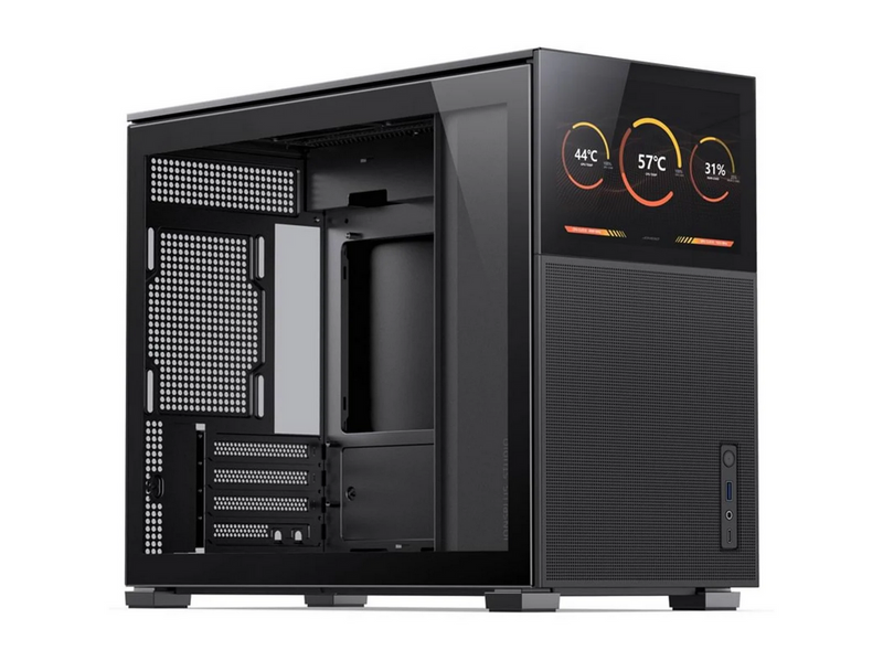 Jonsbo D31 mesh Screen - black - Gehäuse - Minitower - Schwarz