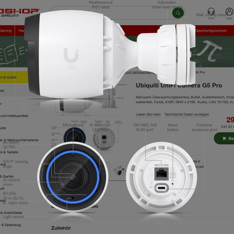 Ubiquiti UniFi Camera G5 Pro