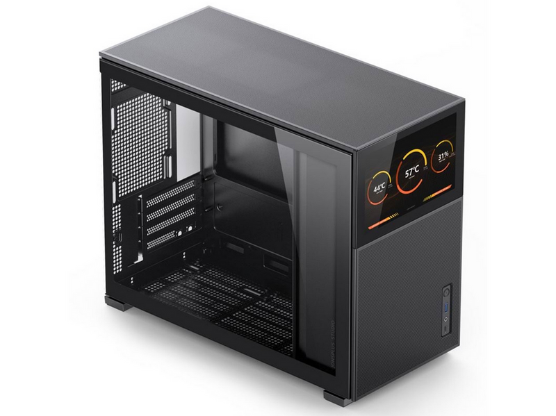 Jonsbo D31 mesh Screen - black - Gehäuse - Minitower - Schwarz