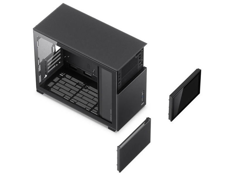 Jonsbo D31 mesh Screen - black - Gehäuse - Minitower - Schwarz