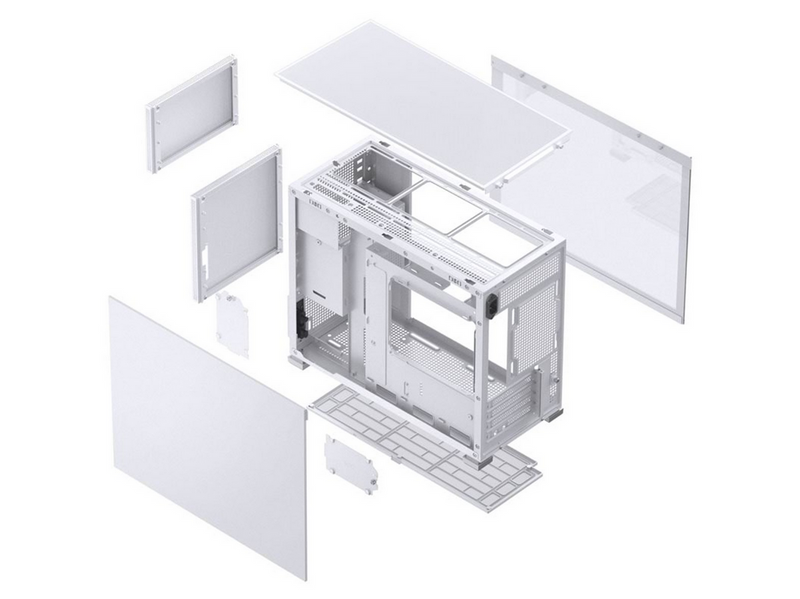 Jonsbo D31 mesh - white - Gehäuse - Minitower - Weiß