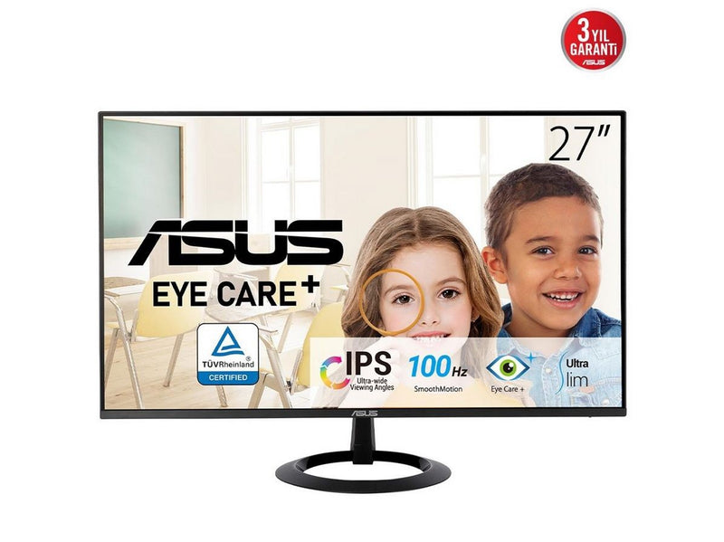 27" ASUS VZ27EHF - 1920x1080 (FHD) - 100Hz - IPS