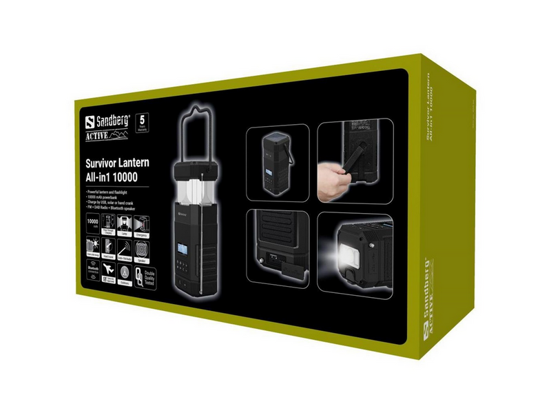 Sandberg Survivor Lantern All-in1 10000 - 10000 mAh