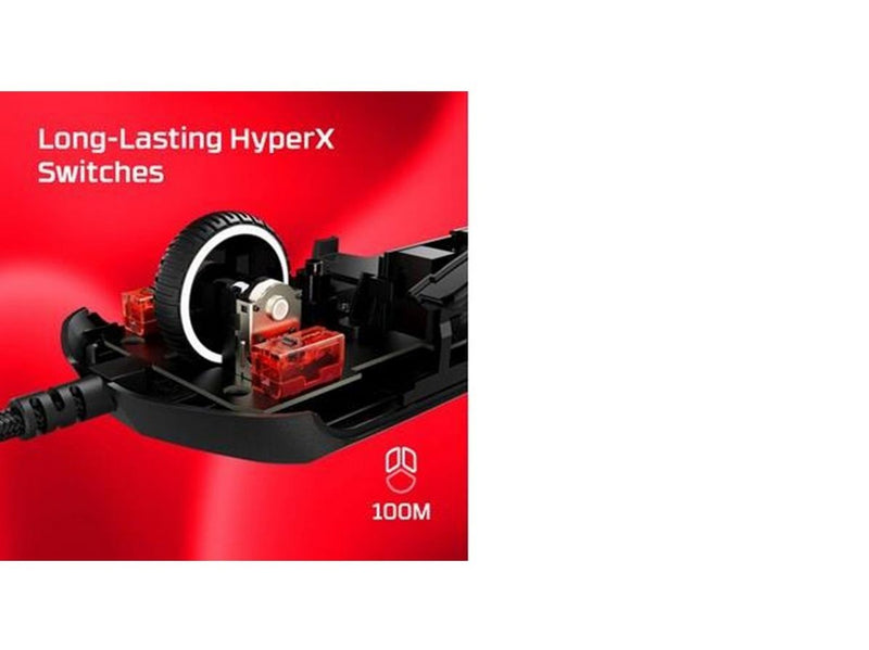 HyperX Pulsefire Haste 2 - White - Gaming Maus (Weiß)