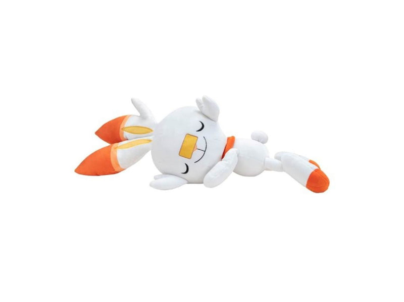 Pokemon Sleeping Scorbunny Plush 45 cm