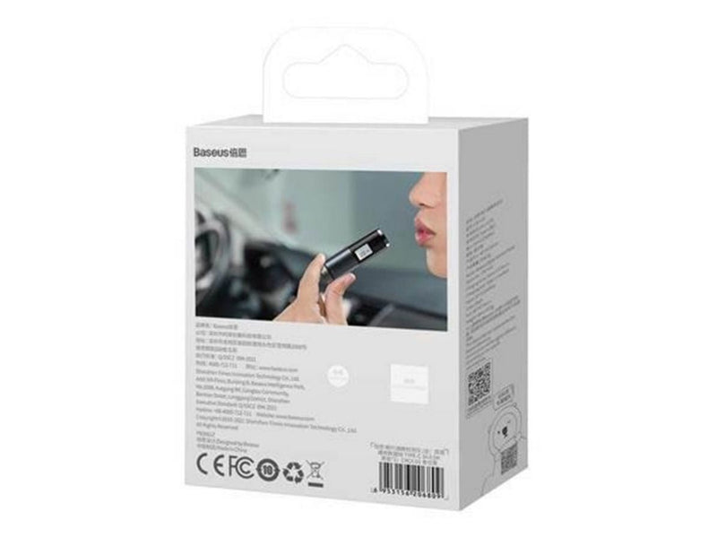 Baseus Electronic Breathalyzer with LCD - Black