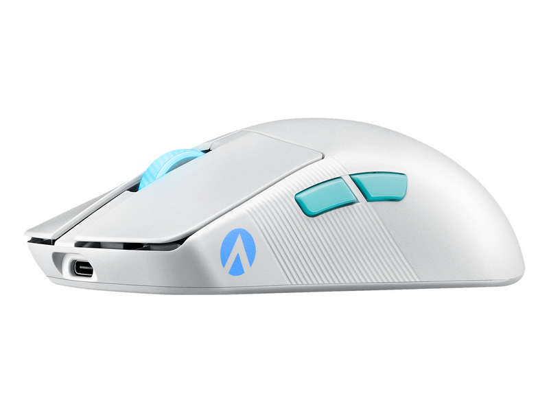 ASUS ROG Harpe Ace Aim Lab Edition Wireless Gaming - Gaming Maus (Weiß)