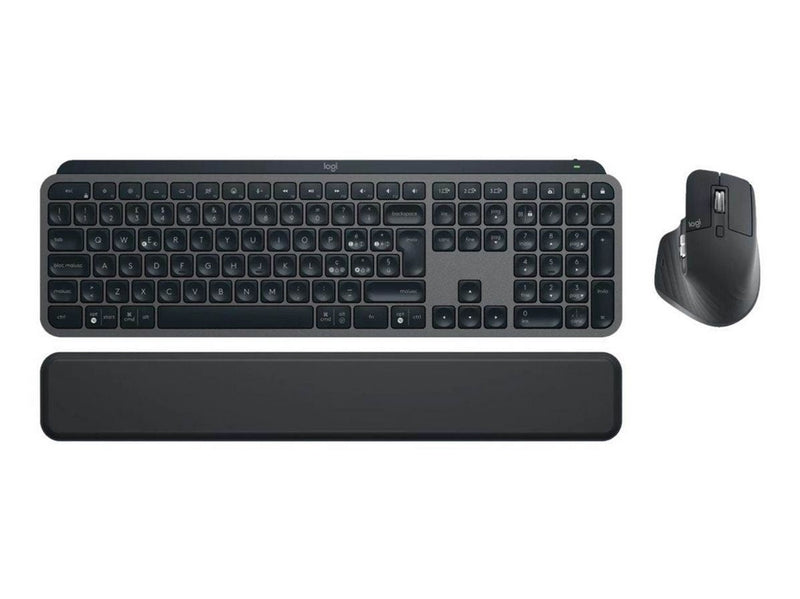 Logitech MX Keys S Combo Graphite - US - Tastatur - Englisch (US) - Grau