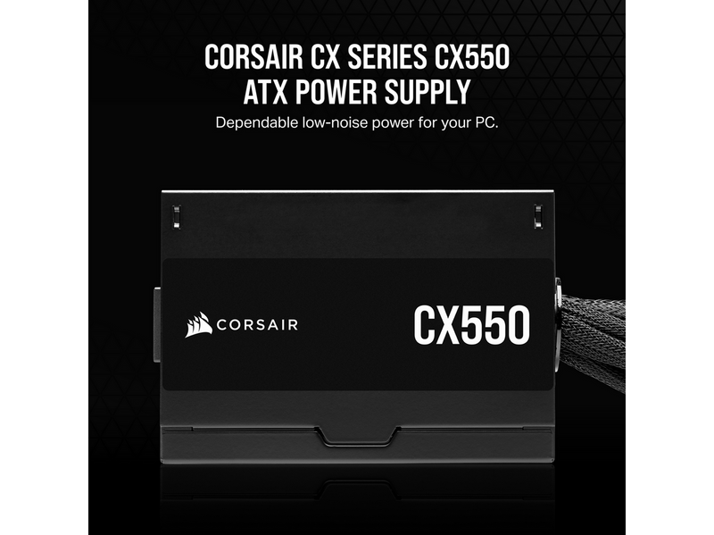 Corsair CX550 Netzteile - 550 Watt - 120 mm - ATX 2.4 - 80 Plus Bronze