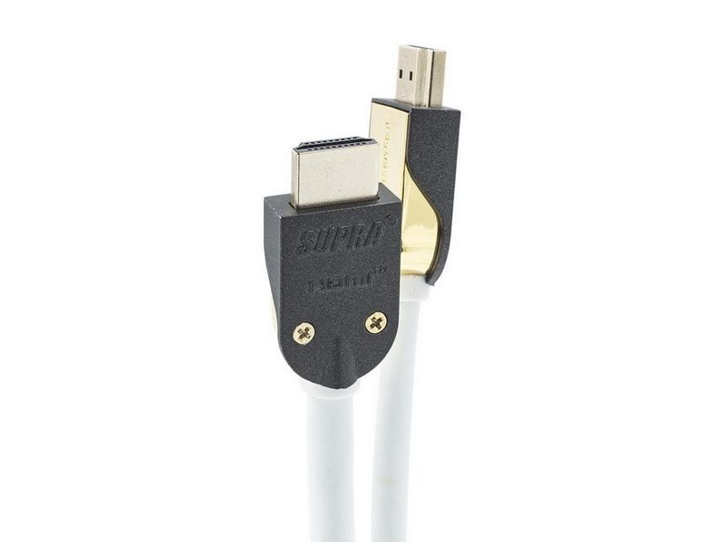 Supra HDMI 2.0 - 6m - 4K - Kabel mit abnehmbarem Steckergehäuse