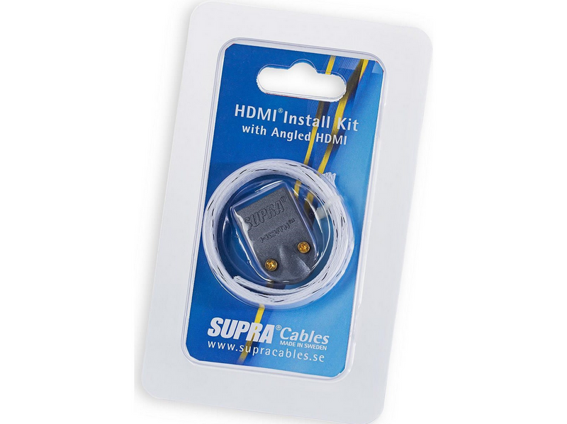 Supra HDMI 2.0 - 6m - 4K - Kabel mit abnehmbarem Steckergehäuse
