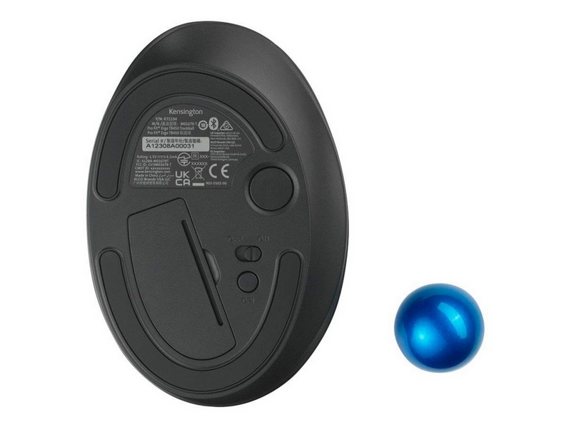 Kensington Pro Fit® Ergo TB450 Trackball - Maus (Schwarz)