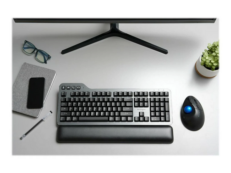 Kensington Pro Fit® Ergo TB450 Trackball - Maus (Schwarz)
