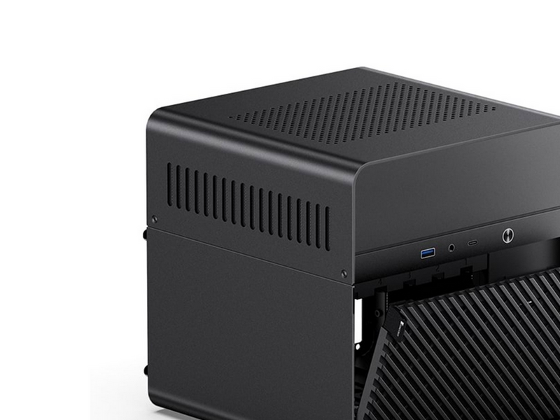 Jonsbo N2 Mini-ITX Case - Black - Gehäuse - NAS tower - Schwarz