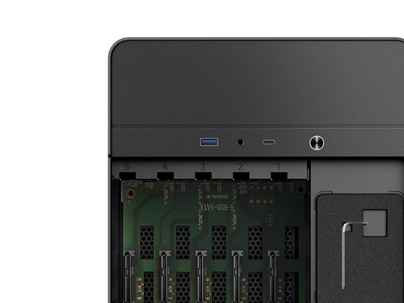 Jonsbo N2 Mini-ITX Case - Black - Gehäuse - NAS tower - Schwarz