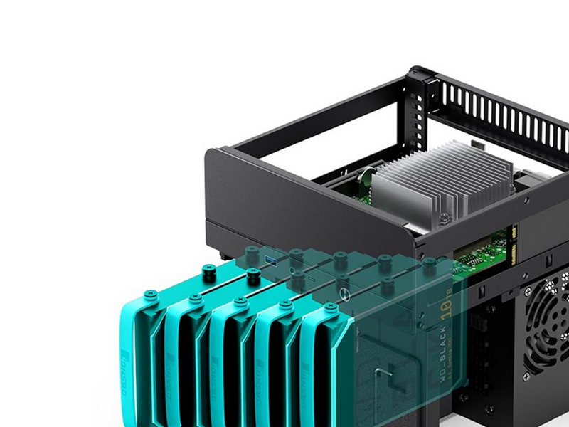 Jonsbo N2 Mini-ITX Case - Black - Gehäuse - NAS tower - Schwarz