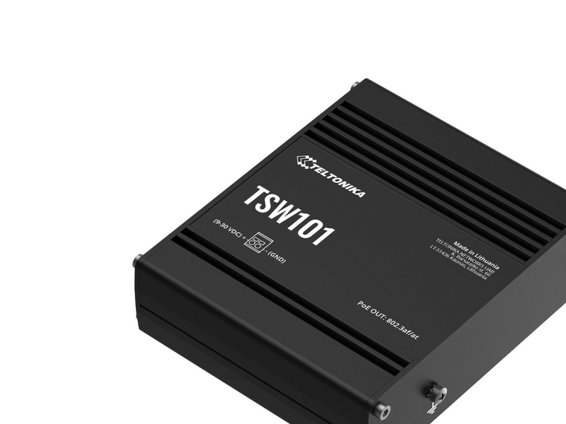 Teltonika TSW101 Automotive PoE+ Switch