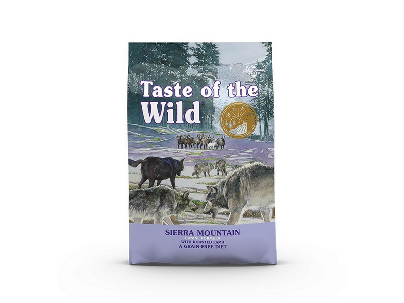 Taste of the wild Sierra Mountain Canine Formula With Roasted Lamb Grain-Free