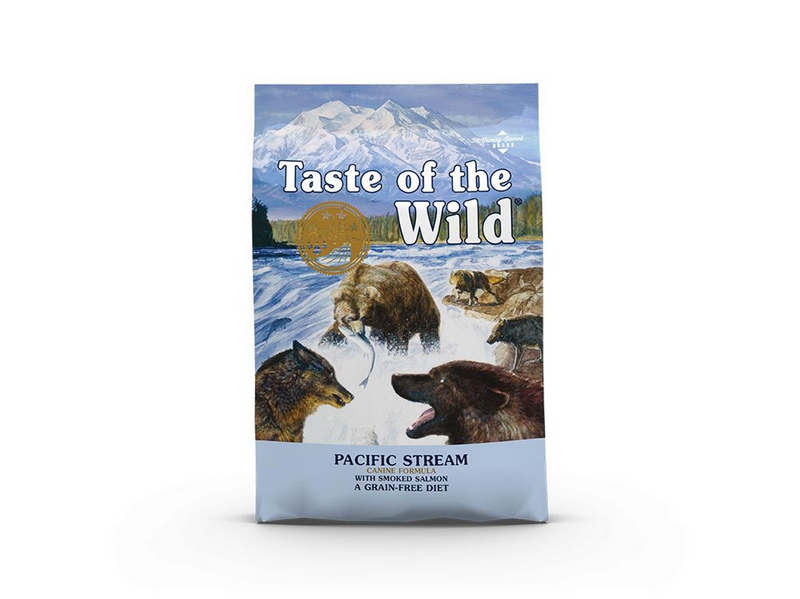 Taste of the Wild Pacific Stream Canine Formula With Smoked Salmin Grain-Free