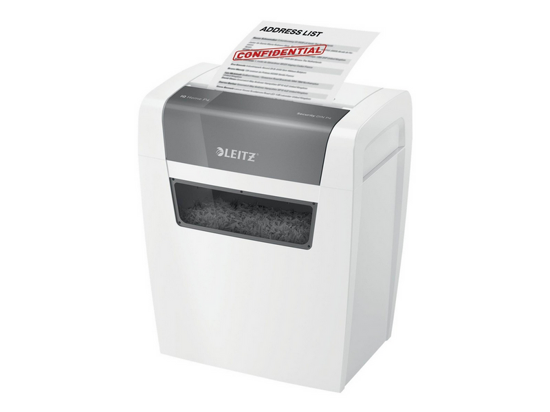 Leitz IQ Aktenvernichter Home Sicherheitsstufe P4