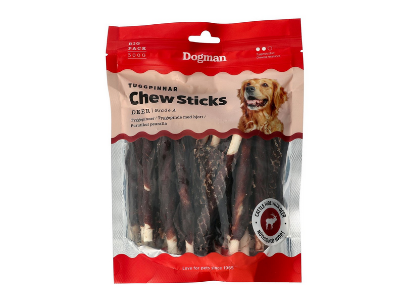 Dogman Chew sticks deer 12.5cm 25p