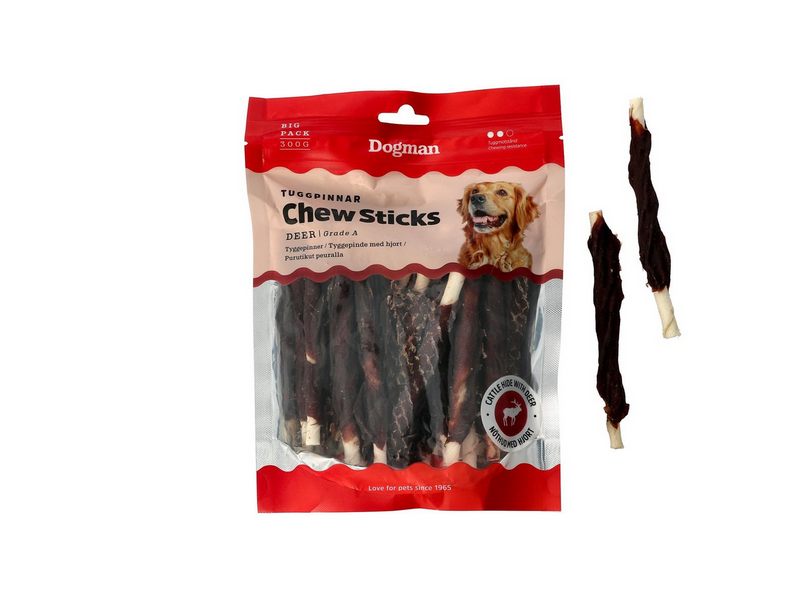 Dogman Chew sticks deer 12.5cm 25p