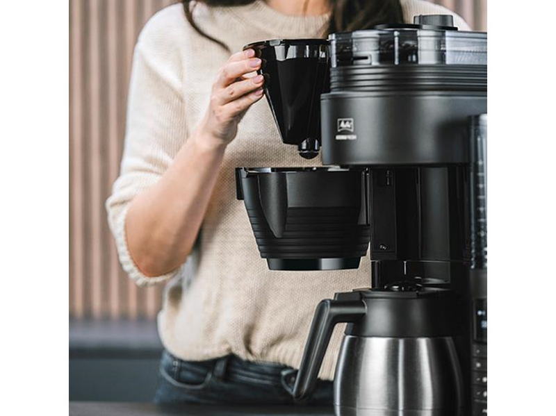 Melitta Aromafresh Pro Therm - Kaffeemaschine mit Mahlwerk & Thermoskanne
