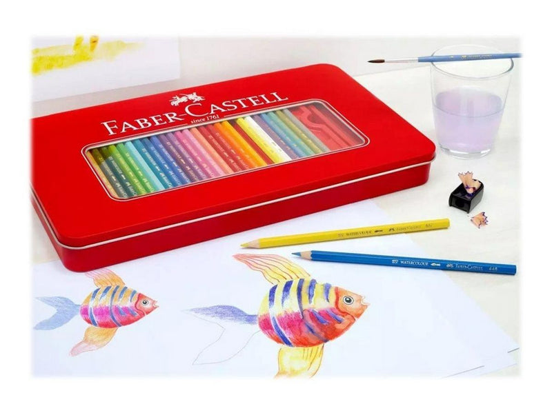 Faber-Castell Classic - coloured pencil and pencil set - 62 pieces