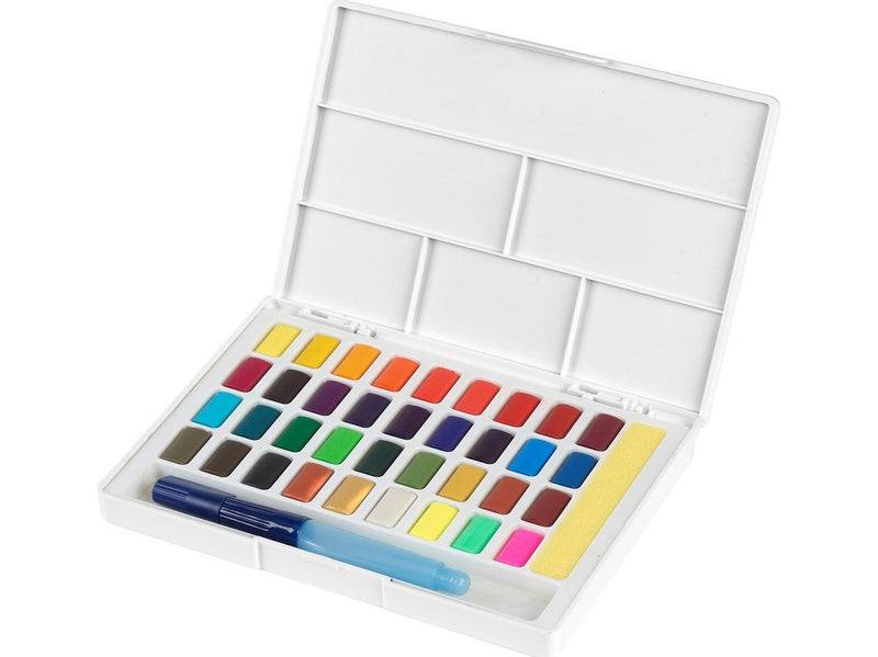 Faber-Castell Aquarellfarben in Näpfchen 36er Etui