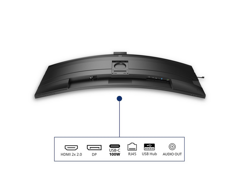 49" Philips 49B2U5900CH - 5120x1440 - 75Hz - VA - 100W USB-C - KVM switch
