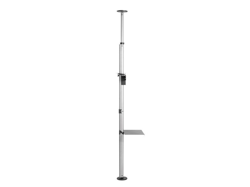 Deltaco Floor-to-ceiling mount for most 37” to 70” TVs and screens - Max 30 kg
