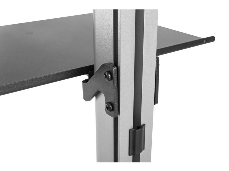 Deltaco Floor-to-ceiling mount for most 37” to 70” TVs and screens - Max 30 kg