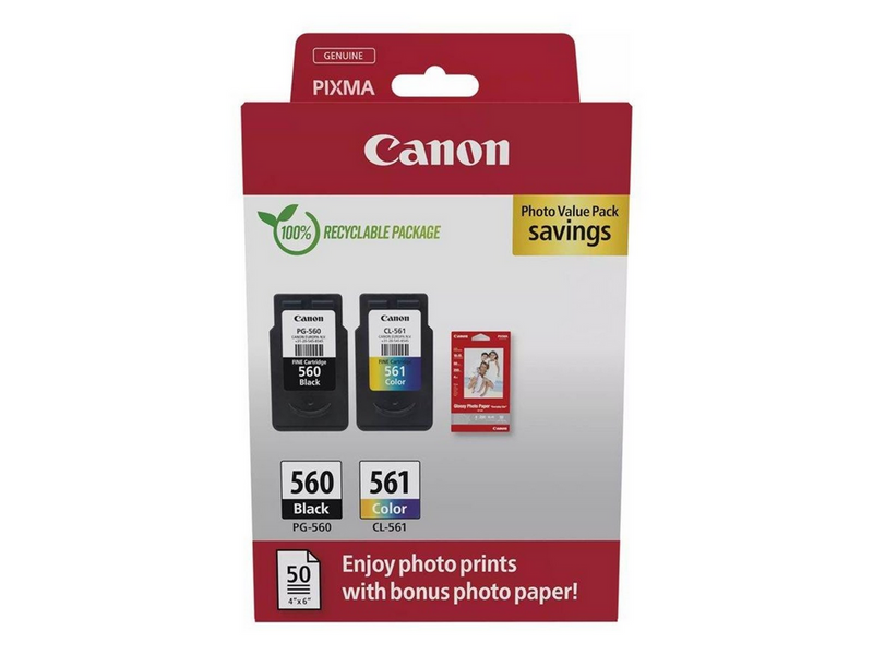 Canon PG-560/CL-561 / 3713C008 Value Pack