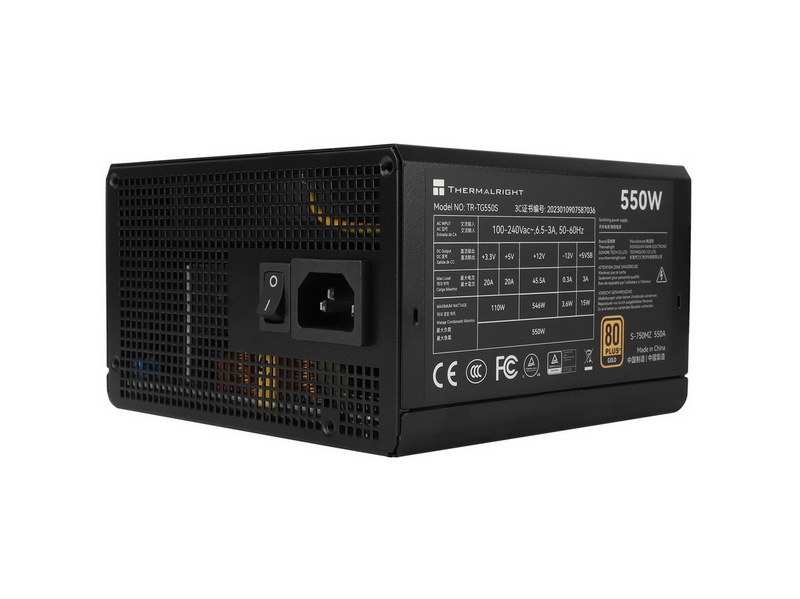 Thermalright TG S (Non-Modular) schwarz - Netzteile - 550 Watt - 120 mm - ATX