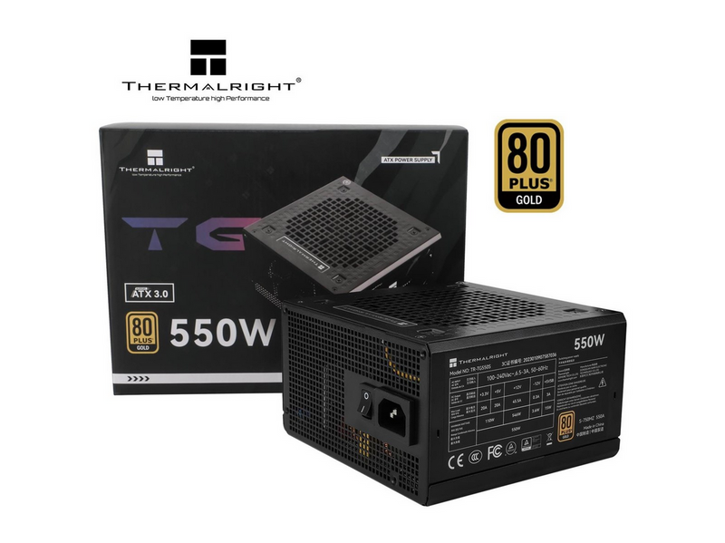 Thermalright TG S (Non-Modular) schwarz - Netzteile - 550 Watt - 120 mm - ATX