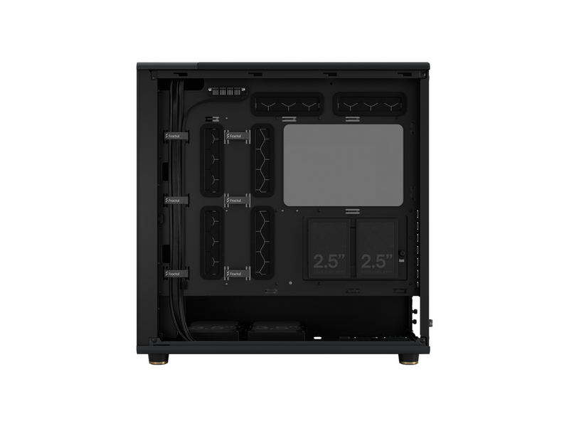 Fractal Design North XL TG Dark - Charcoal Black - Gehäuse - Miditower - Schwarz