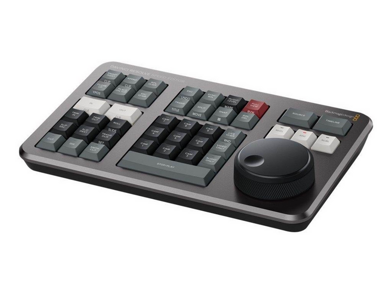Blackmagic DaVinci Resolve Speed Editor - Tastatur - Schwarz