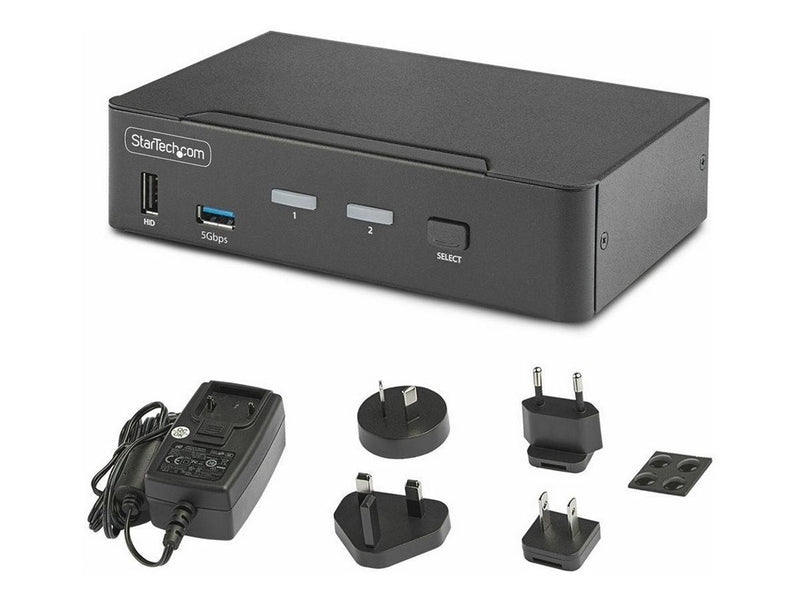 StarTech.com D86A2-2-PORT-8K-KVM