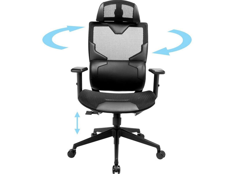 Sandberg ErgoFusion Gaming Stuhl - PU-Leder - Bis zu 150 kg
