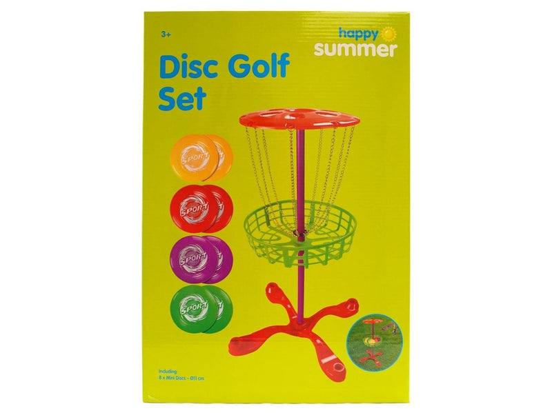 Happy Summer Disc Golf Set