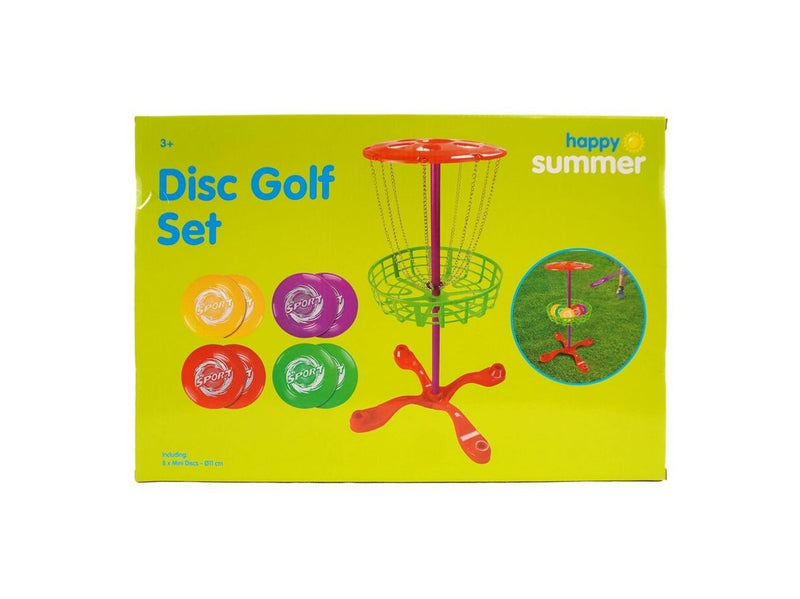 Happy Summer Disc Golf Set