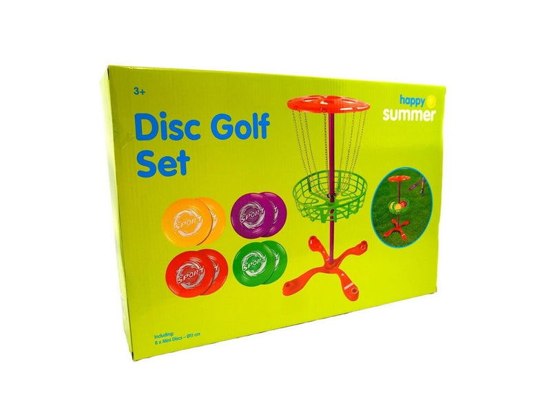 Happy Summer Disc Golf Set