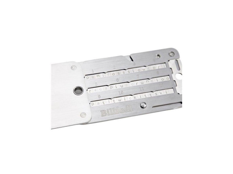 Billfodl Seed Phrase Holder