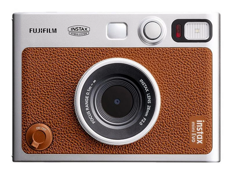 Fujifilm Instax Mini Evo Camera - Brown