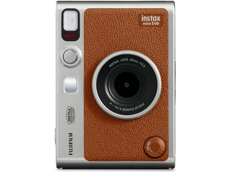 Fujifilm Instax Mini Evo Camera - Brown